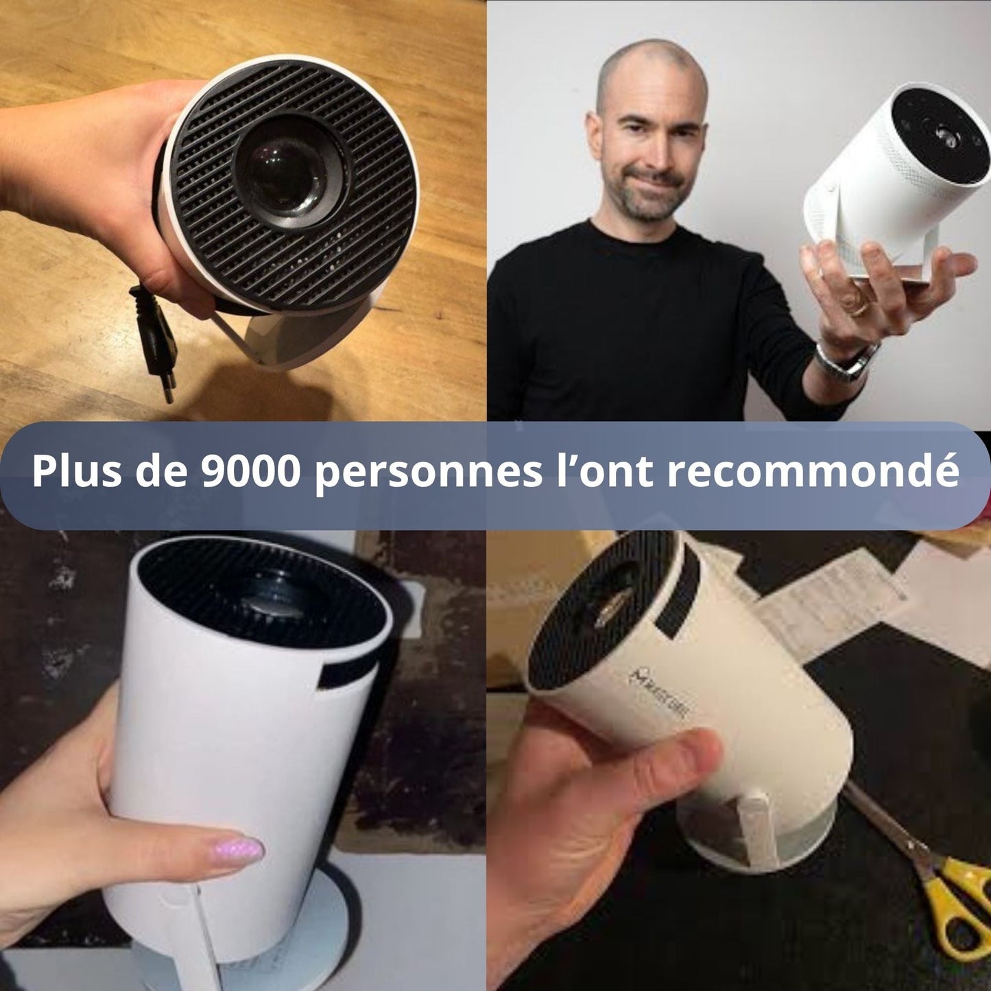 MAGCUBIC HY300 Pro+ – Mini Projecteur Android 11 4K