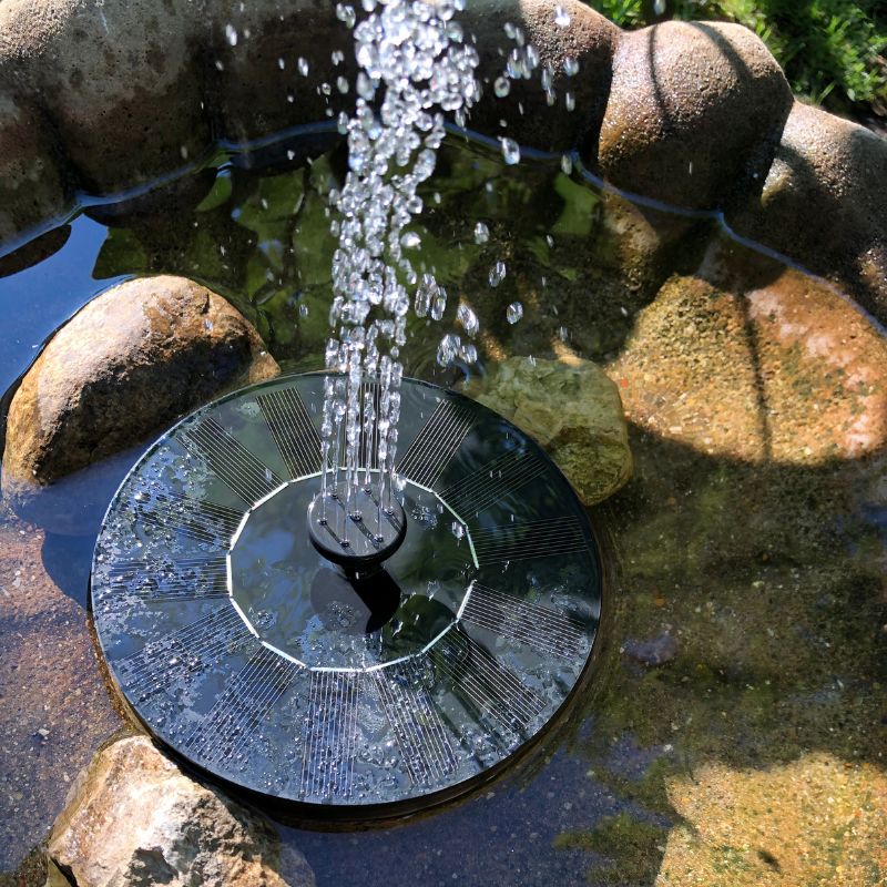 Fontaine à énergie solaire