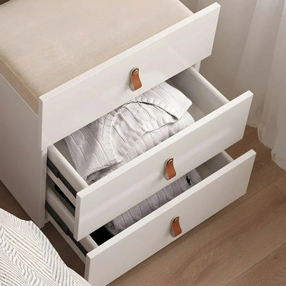 Ivory - Coiffeuse avec miroir pliable