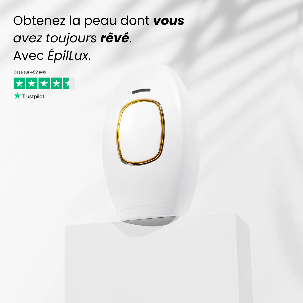 ÉpilLux© | Épilation Définitive à la Lumière Pulsée IPL
