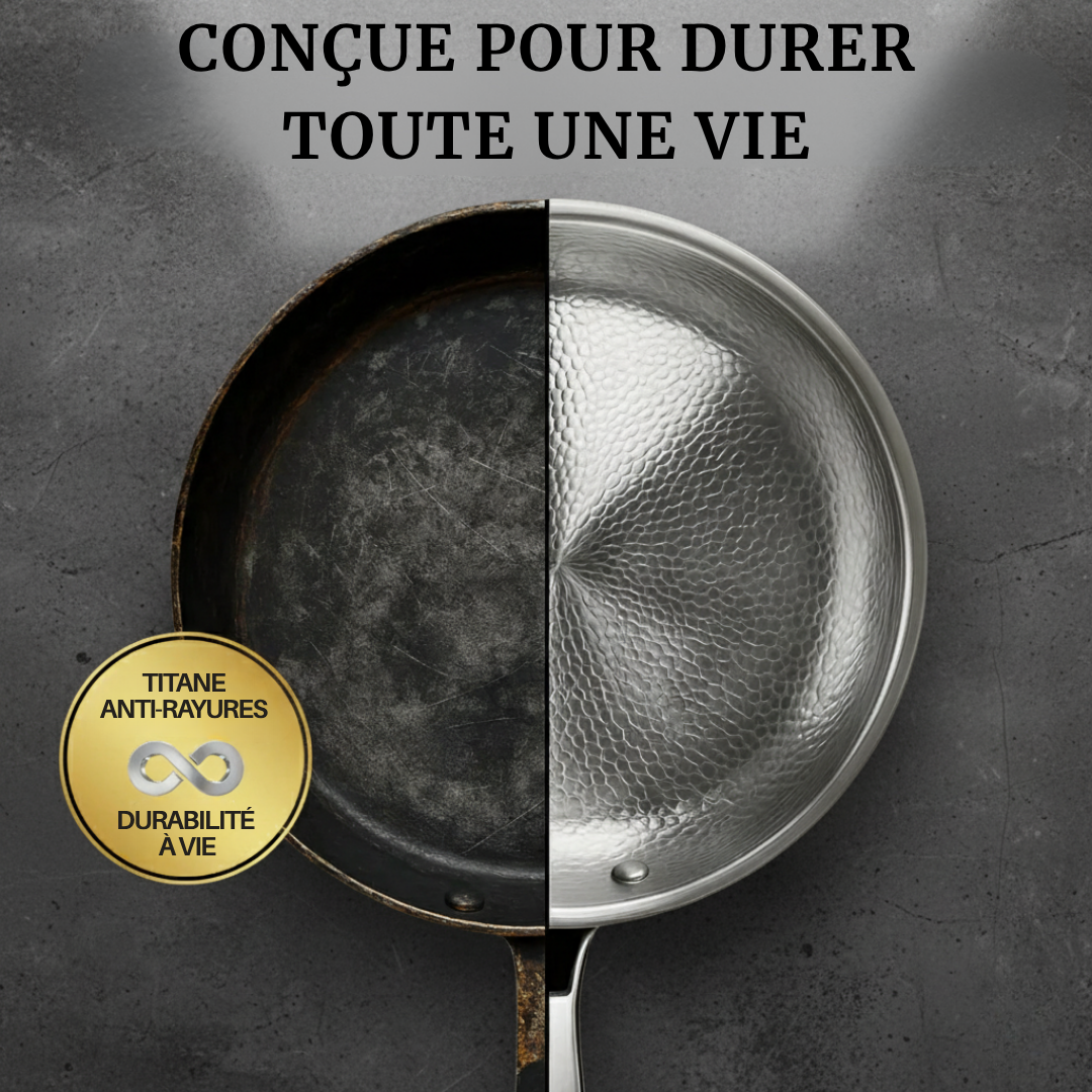 Nelexe™  Poêle Titane Non Toxique