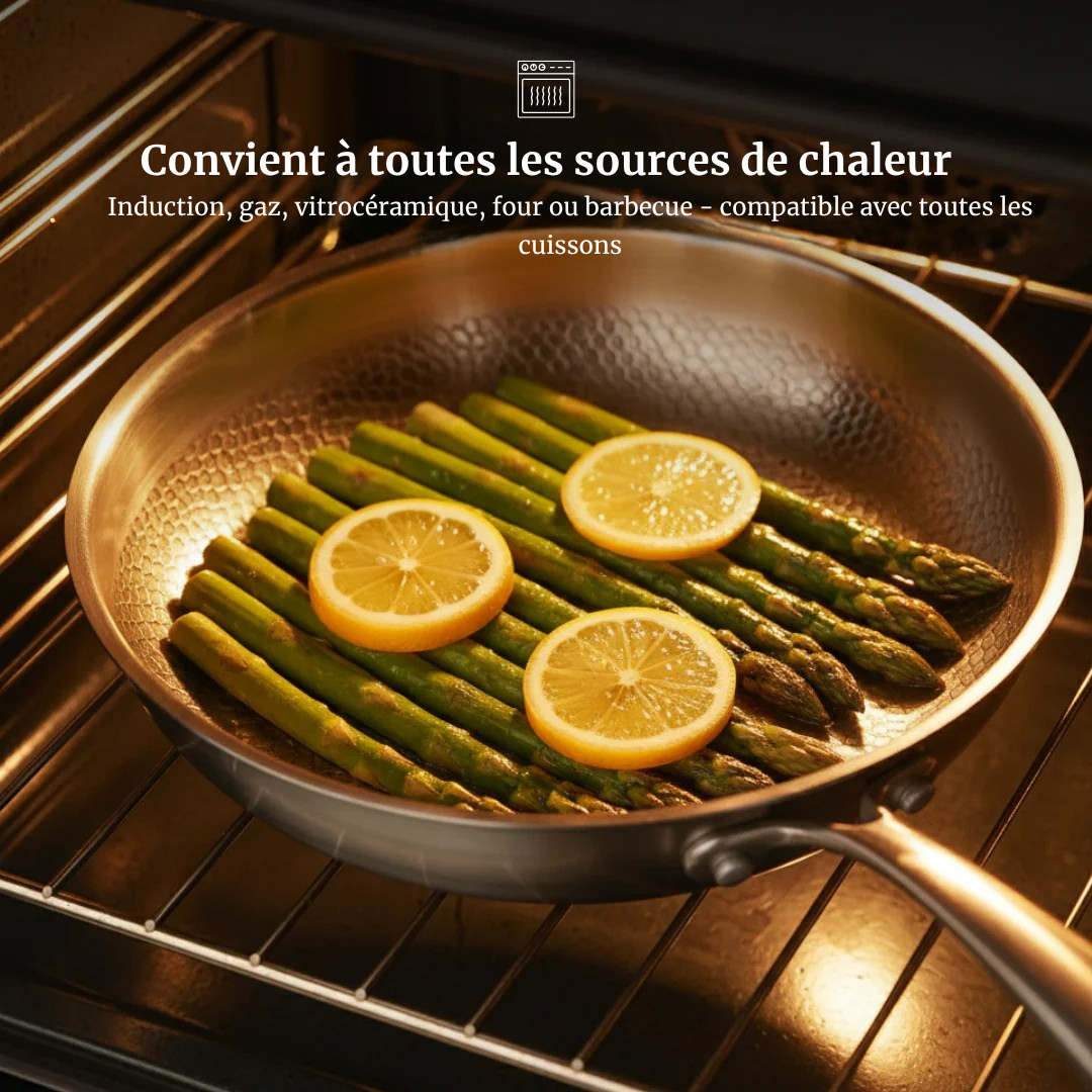 Nelexe™  Poêle Titane Non Toxique