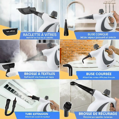 Nettoyeur à vapeur Aquanevo – Aucun produit nécessaire