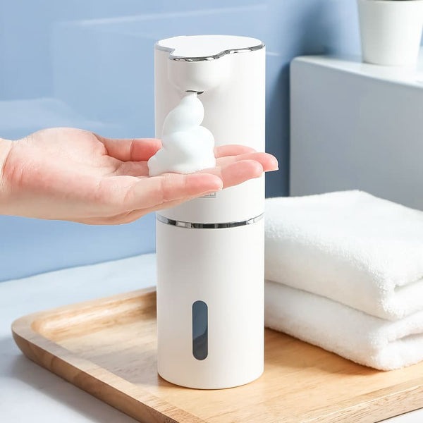 Distributeur automatique de savon mousse avec capteur