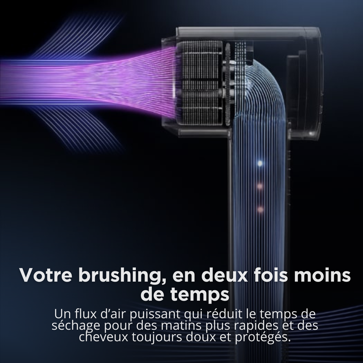 Sèche-cheveux AirSonic™ 6-en-1